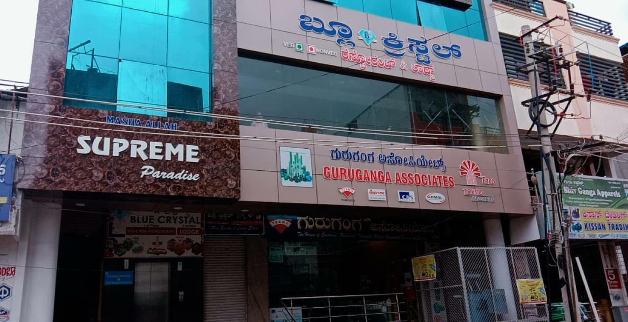 Blue Crystal Lodge Shimoga Exterior foto